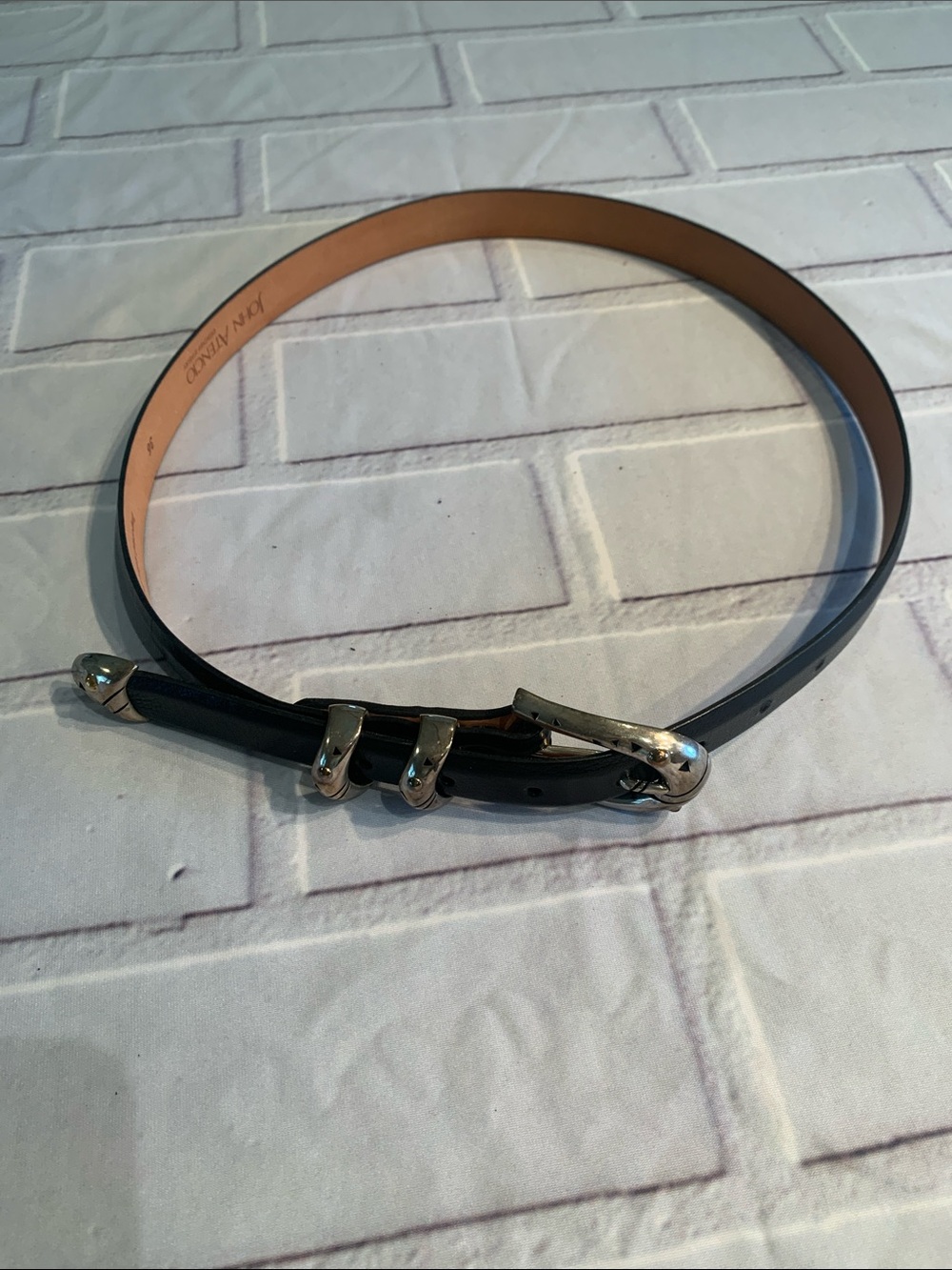 John Atencio Leather Belt